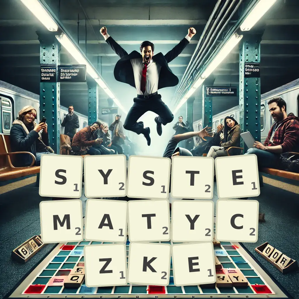Słowa z liter SYSTEMATYCZKĘ