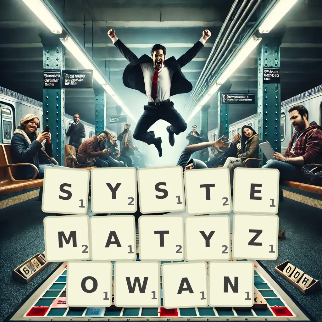 Słowa z liter SYSTEMATYZOWAŃ