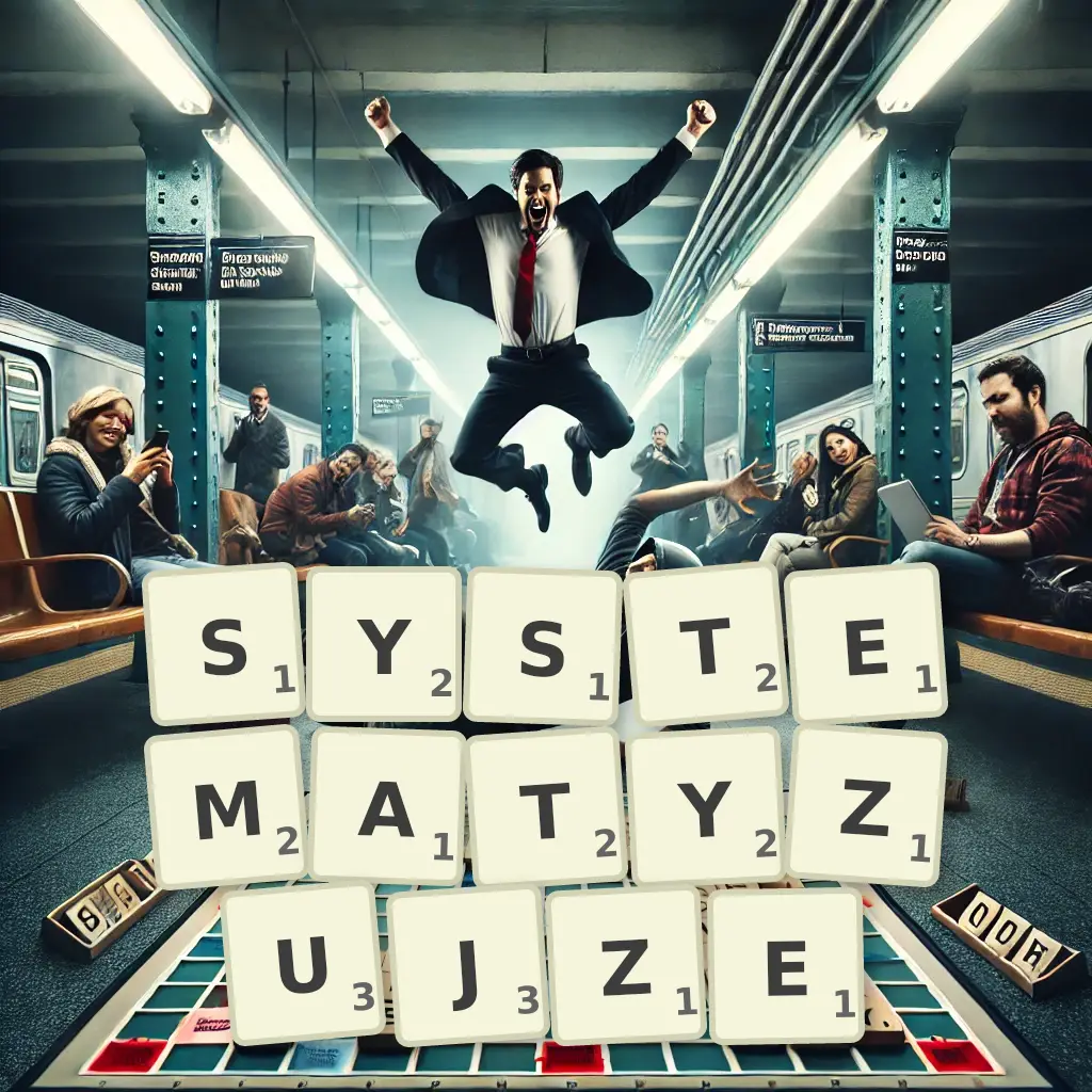 Słowa z liter SYSTEMATYZUJŻE