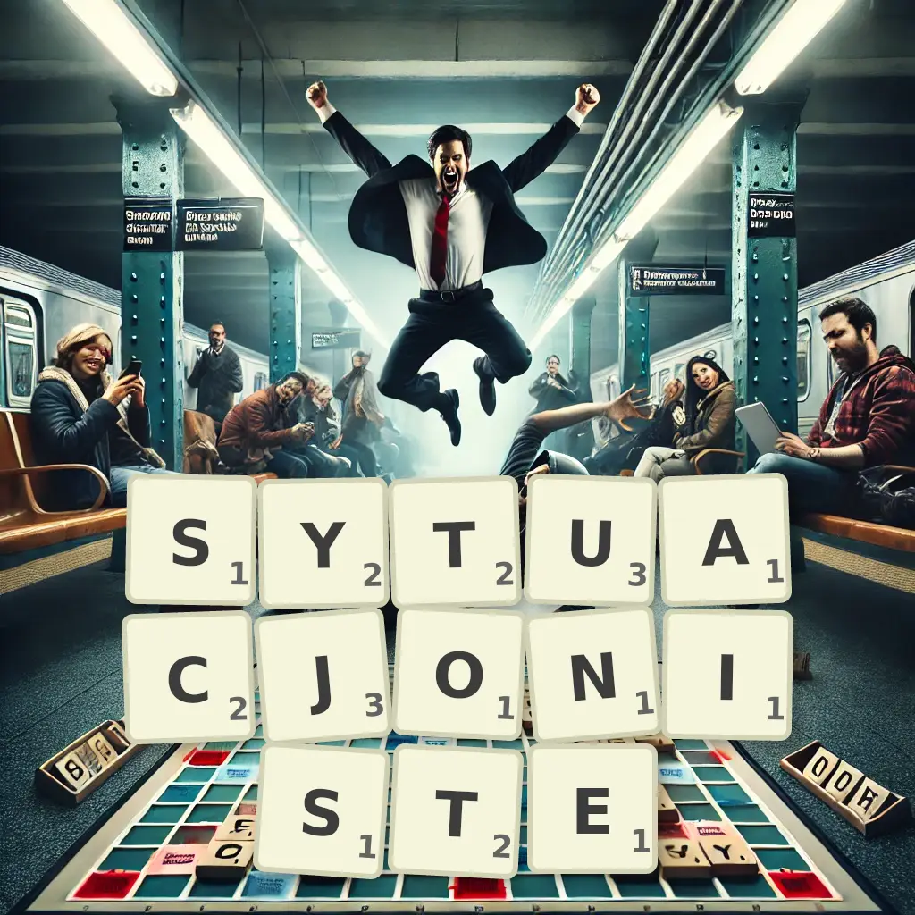 Słowa z liter SYTUACJONISTĘ