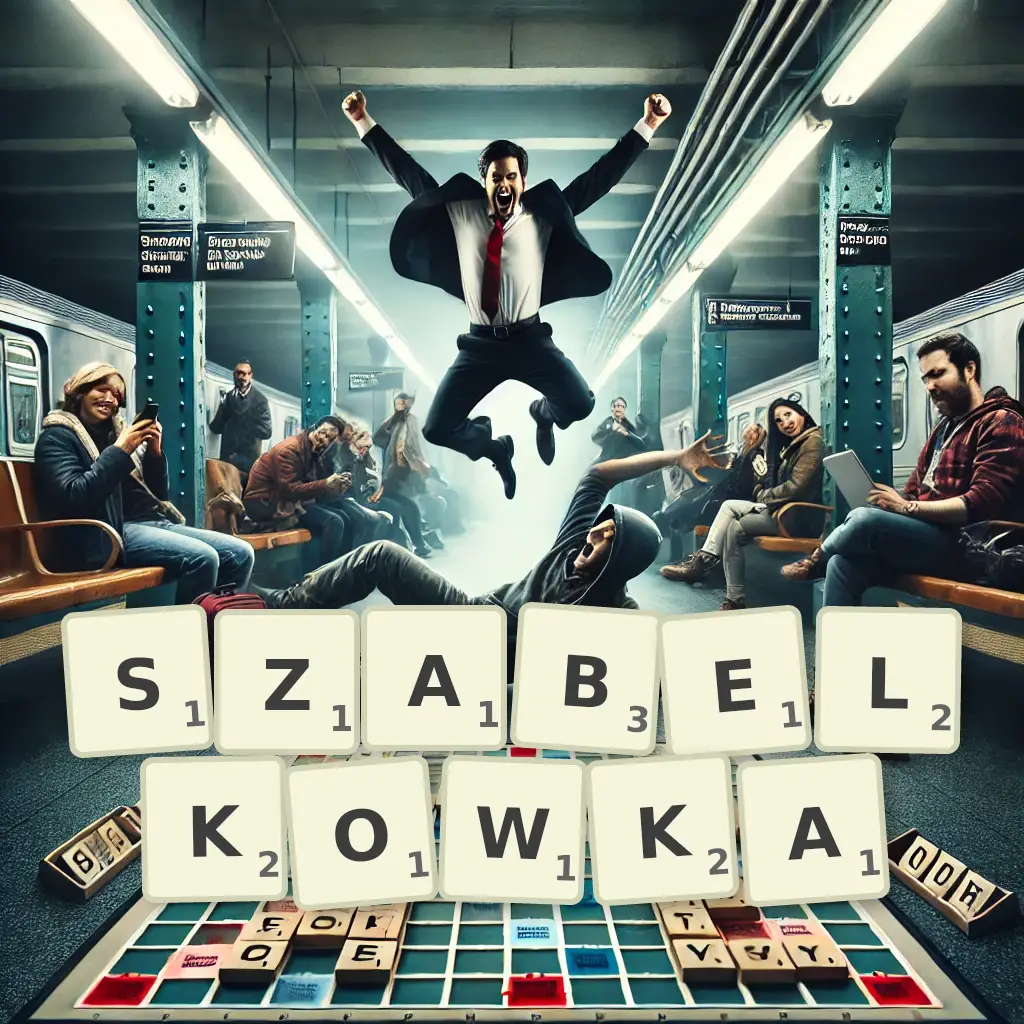 Słowa z liter SZABELKÓWKĄ