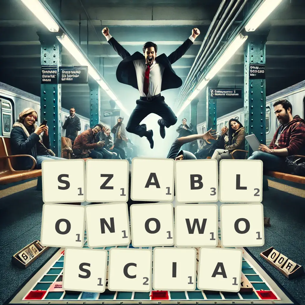Słowa z liter SZABLONOWOŚCIĄ