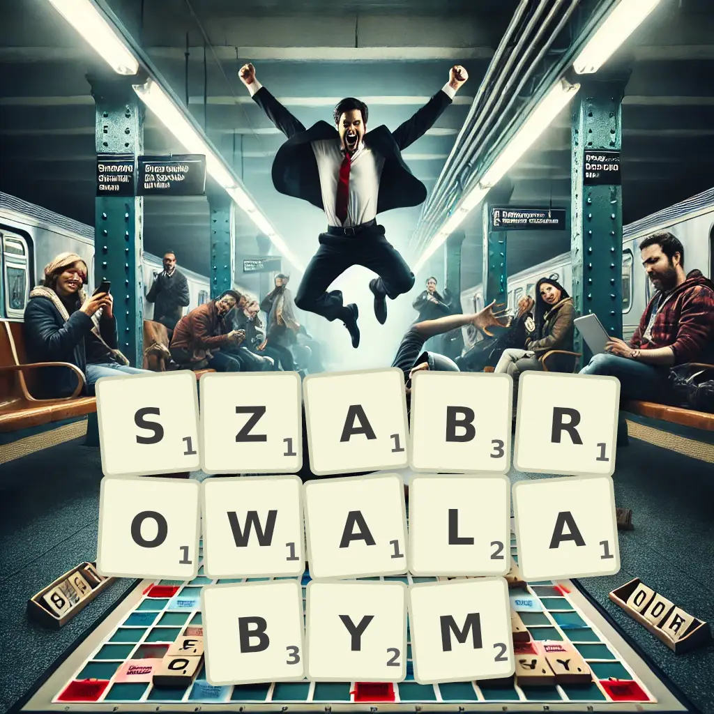 Słowa z liter SZABROWAŁABYM