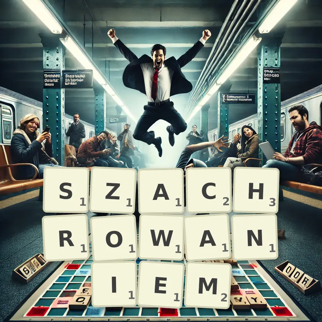 Słowa z liter SZACHROWANIEM