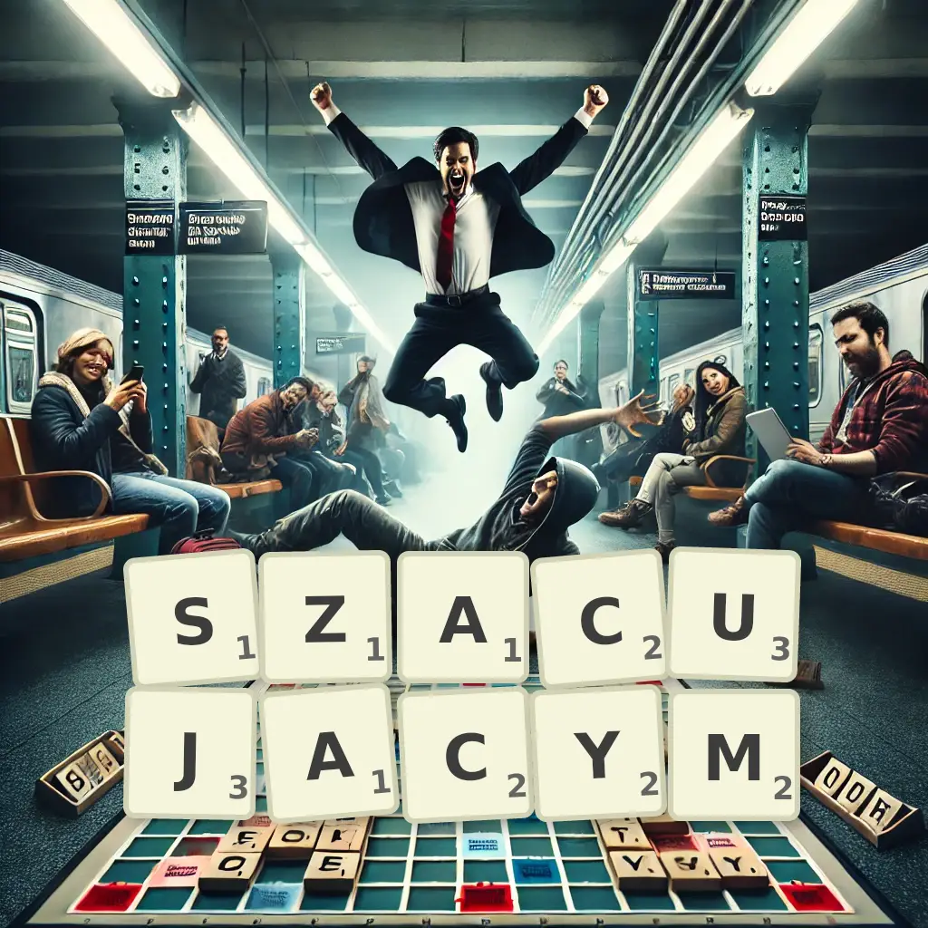 Słowa z liter SZACUJĄCYM