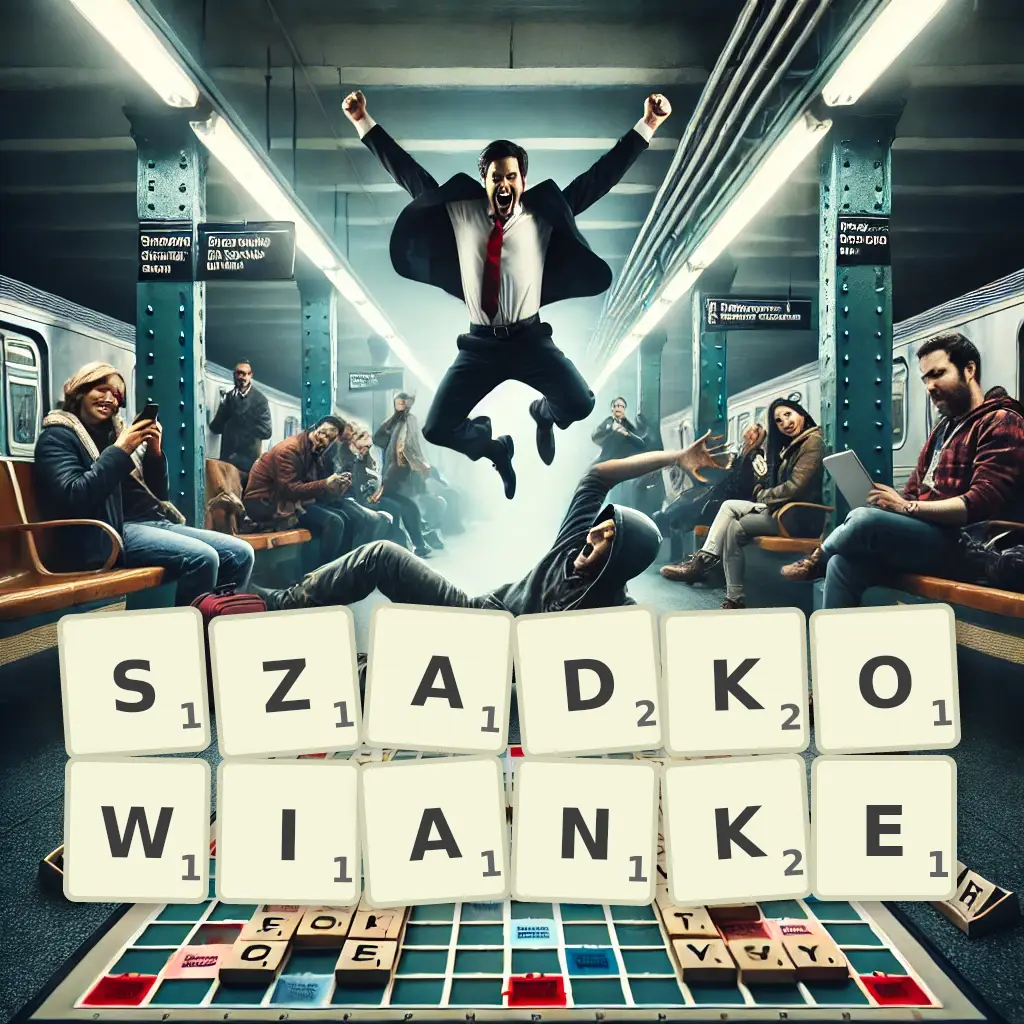 Słowa z liter SZADKOWIANKĘ