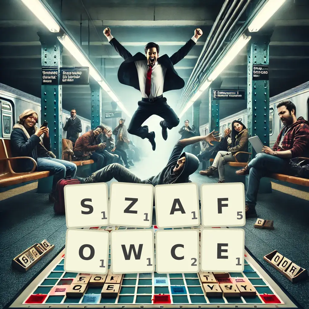 Słowa z liter SZAFOWCE