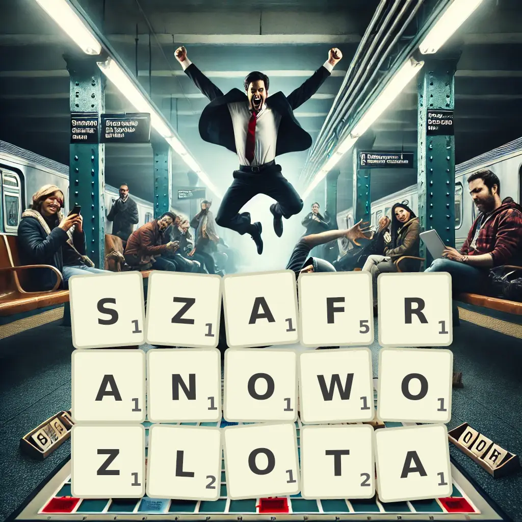 Słowa z liter SZAFRANOWOZŁOTĄ