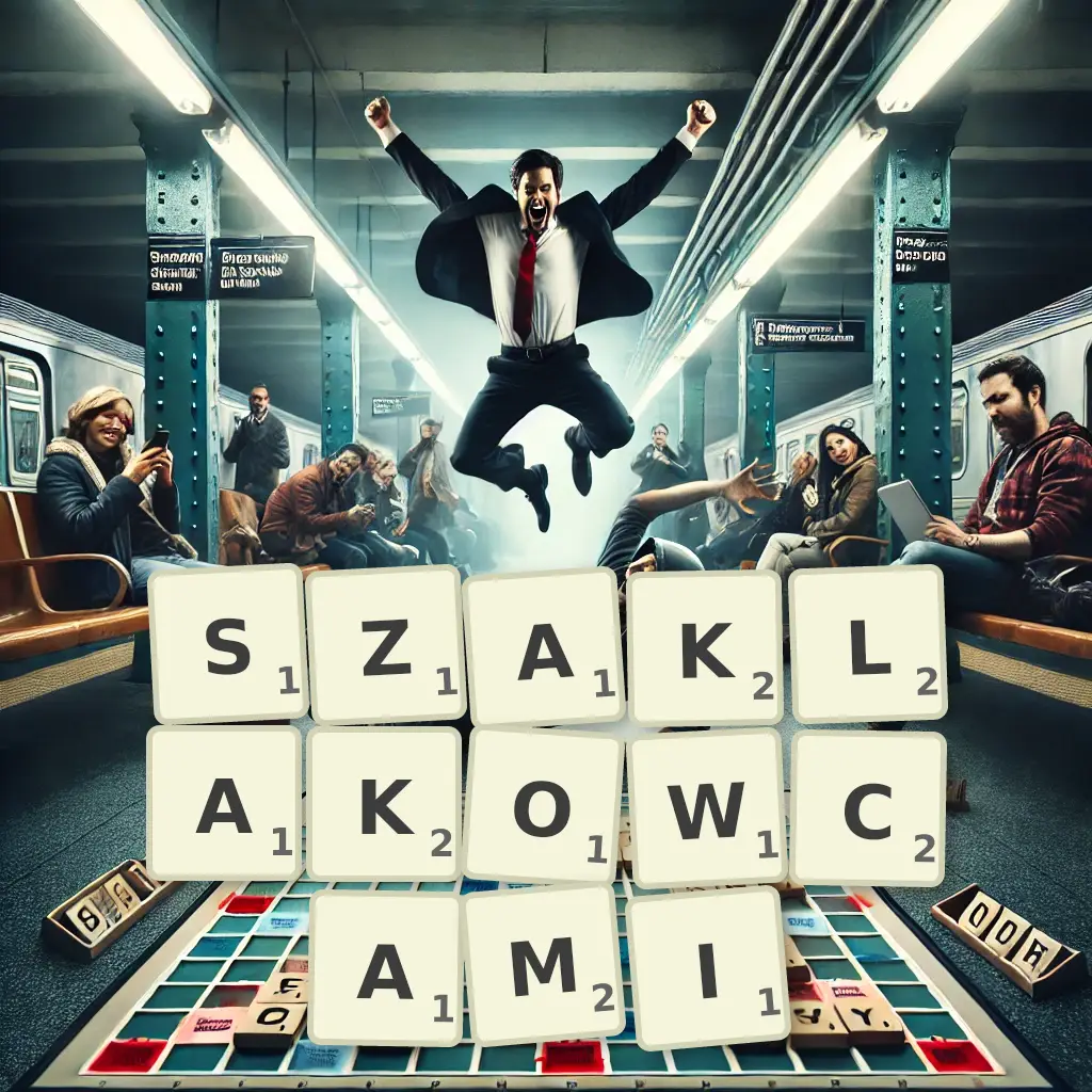 Słowa z liter SZAKŁAKOWCAMI