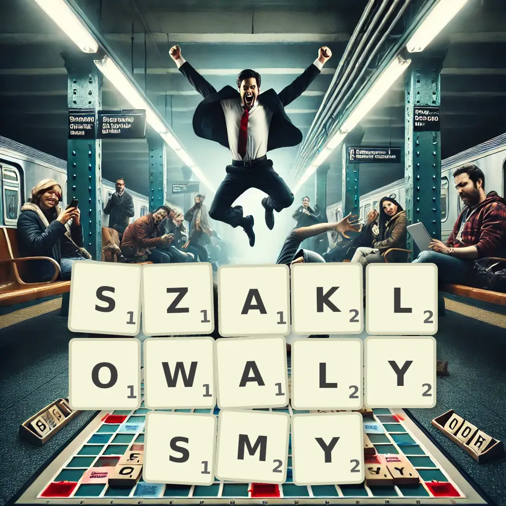 Słowa z liter SZAKLOWAŁYŚMY