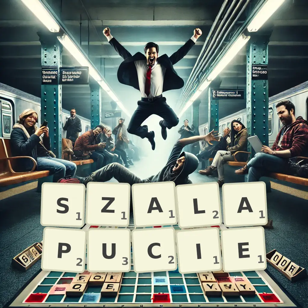 Słowa z liter SZAŁAPUCIE