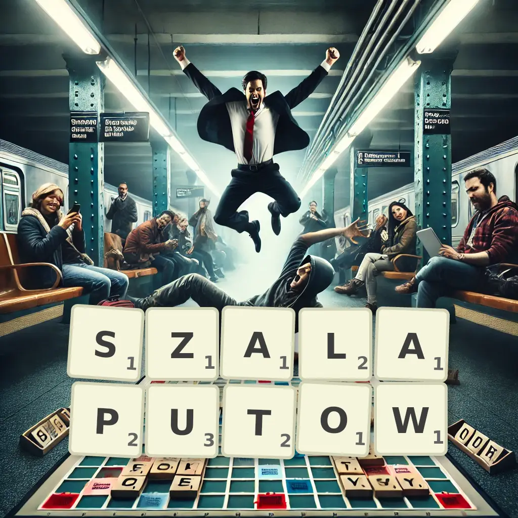 Słowa z liter SZAŁAPUTÓW
