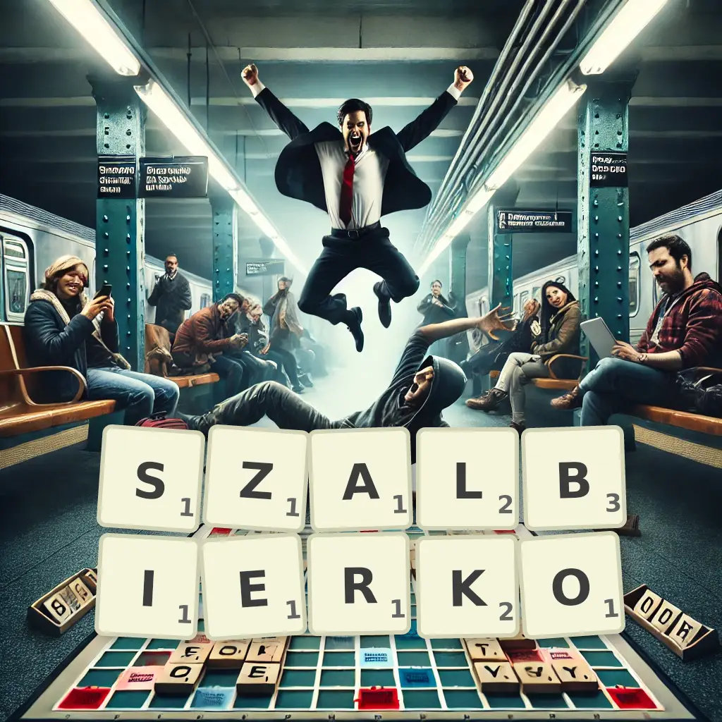 Słowa z liter SZALBIERKO