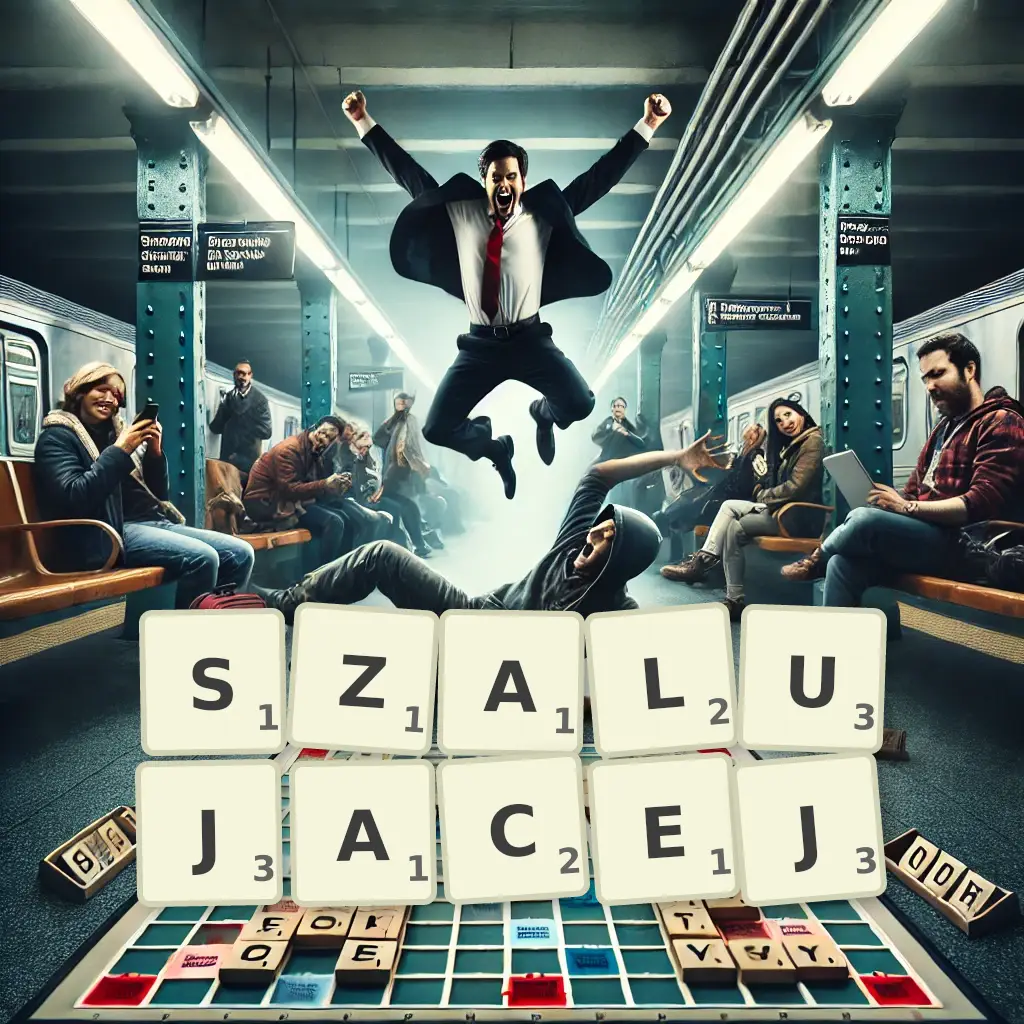 Słowa z liter SZALUJĄCEJ
