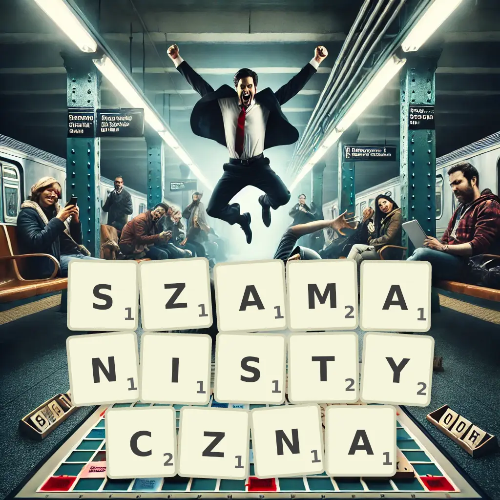 Słowa z liter SZAMANISTYCZNĄ