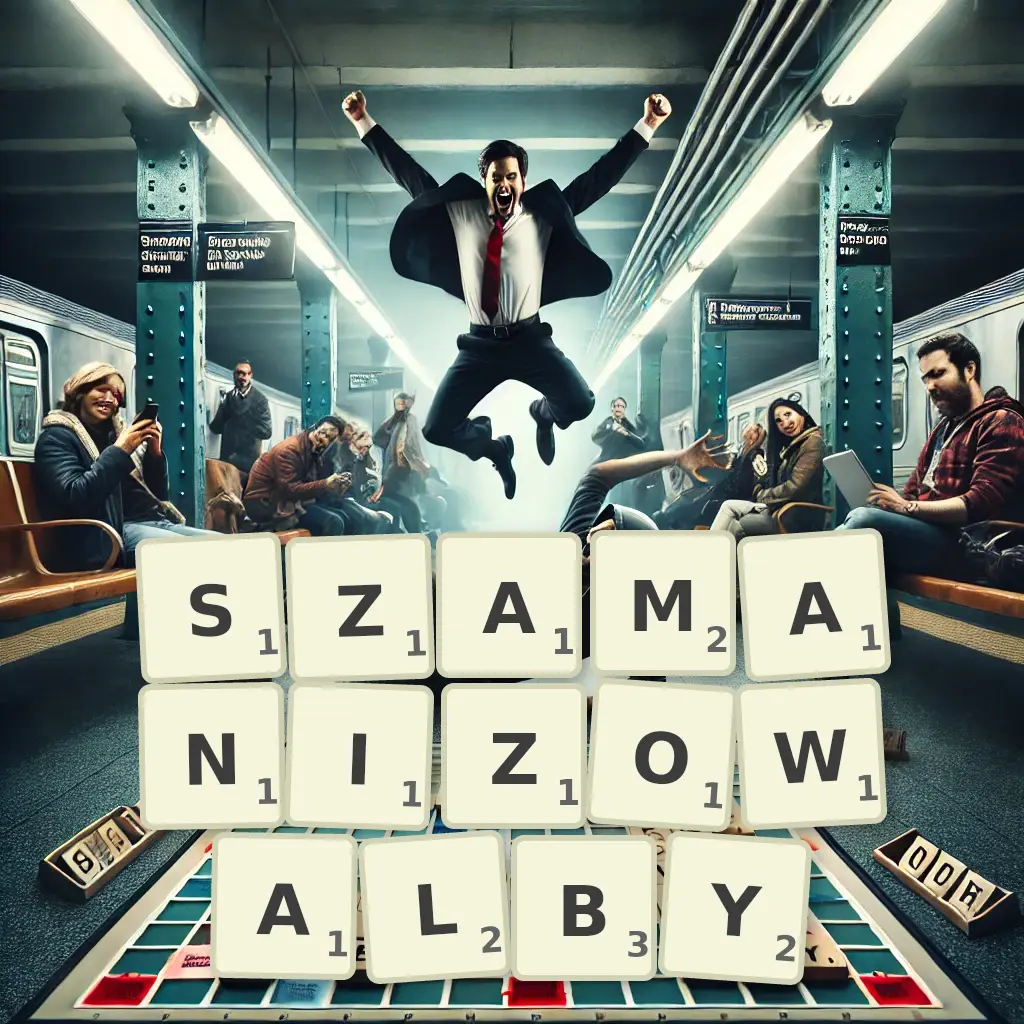 Słowa z liter SZAMANIZOWAŁBY