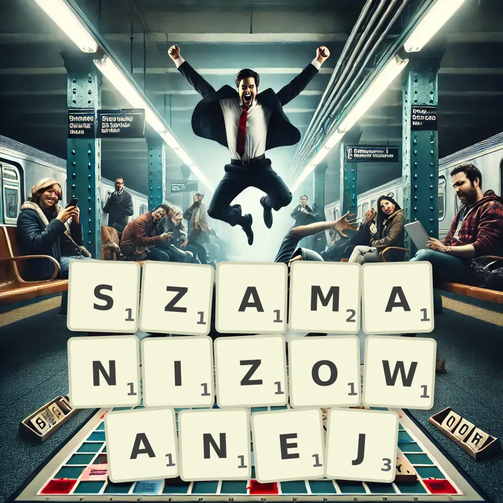 Słowa z liter SZAMANIZOWANEJ