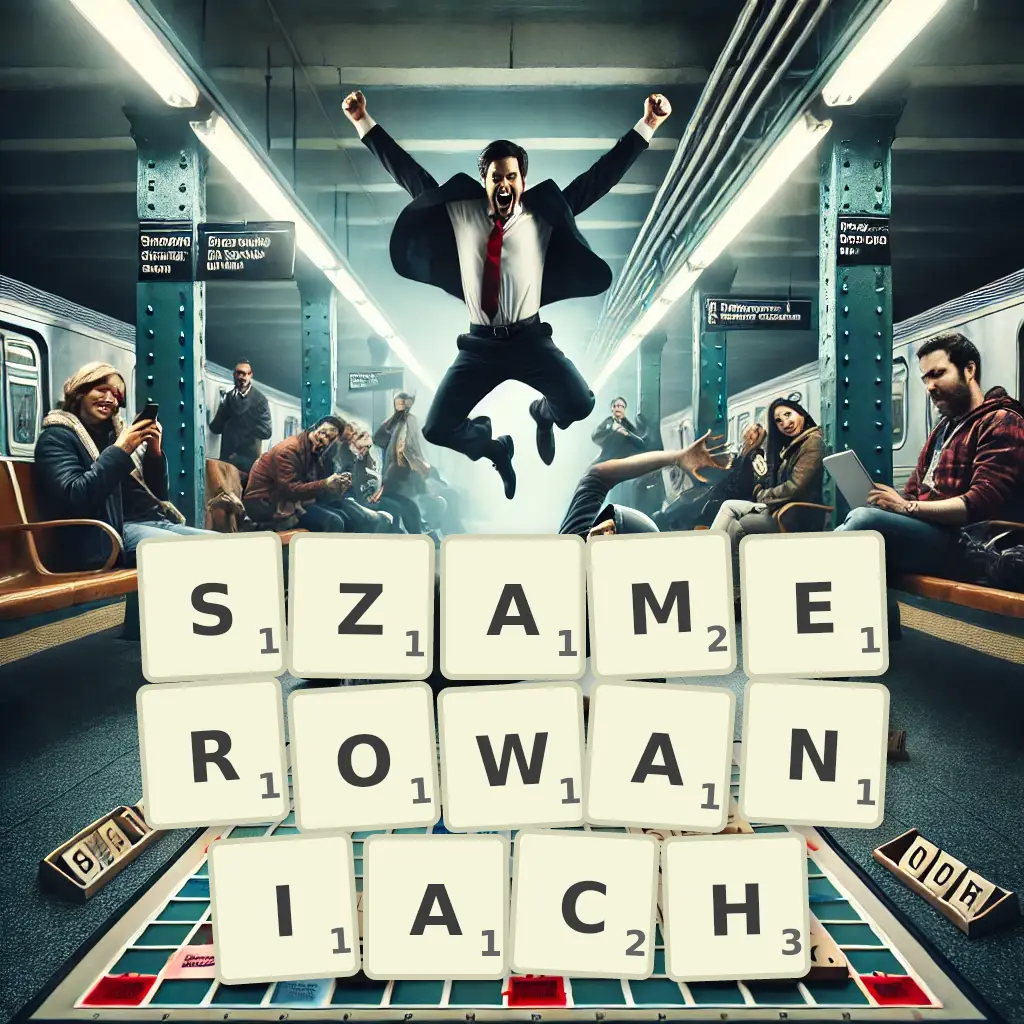 Słowa z liter SZAMEROWANIACH