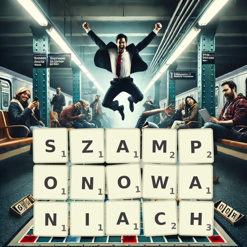 Słowa z liter SZAMPONOWANIACH