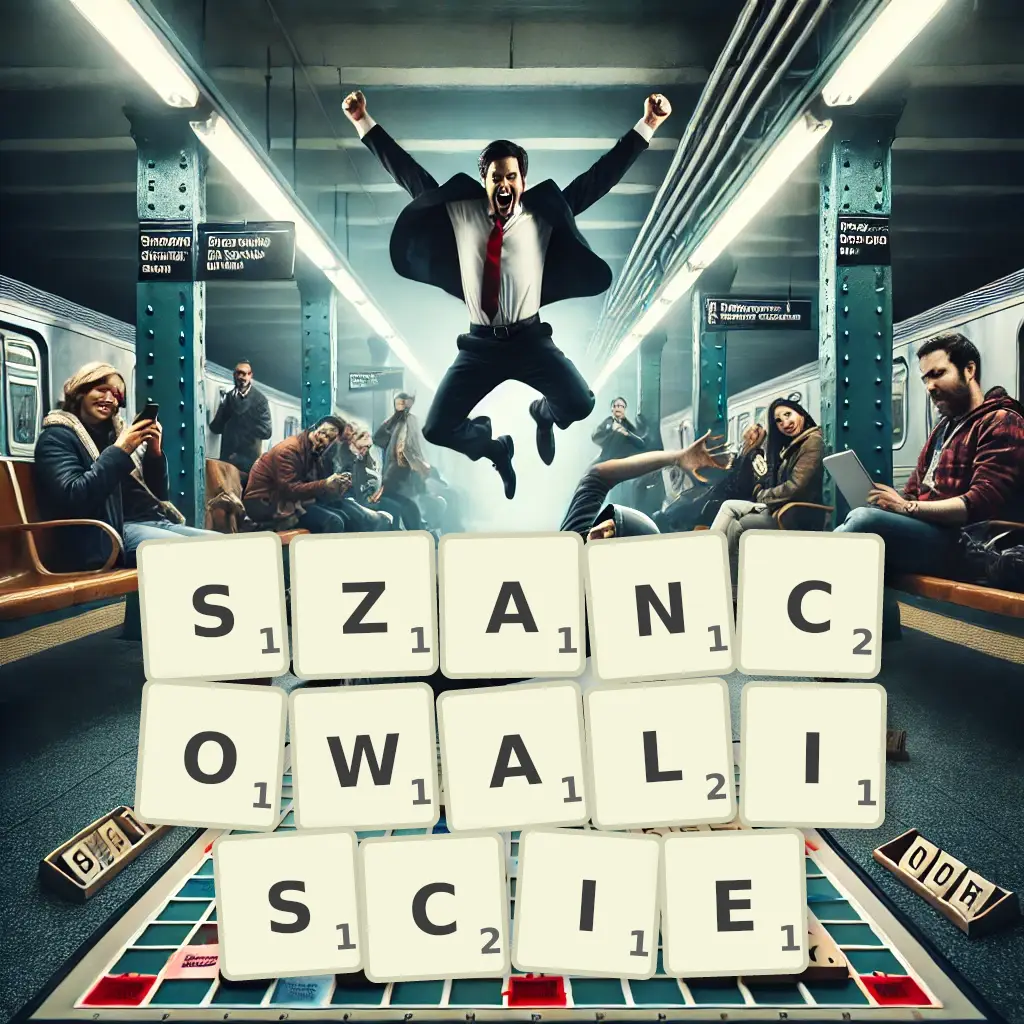 Słowa z liter SZAŃCOWALIŚCIE