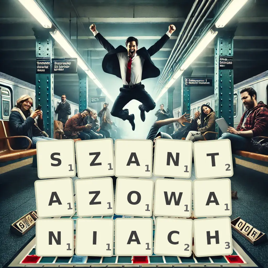 Słowa z liter SZANTAŻOWANIACH