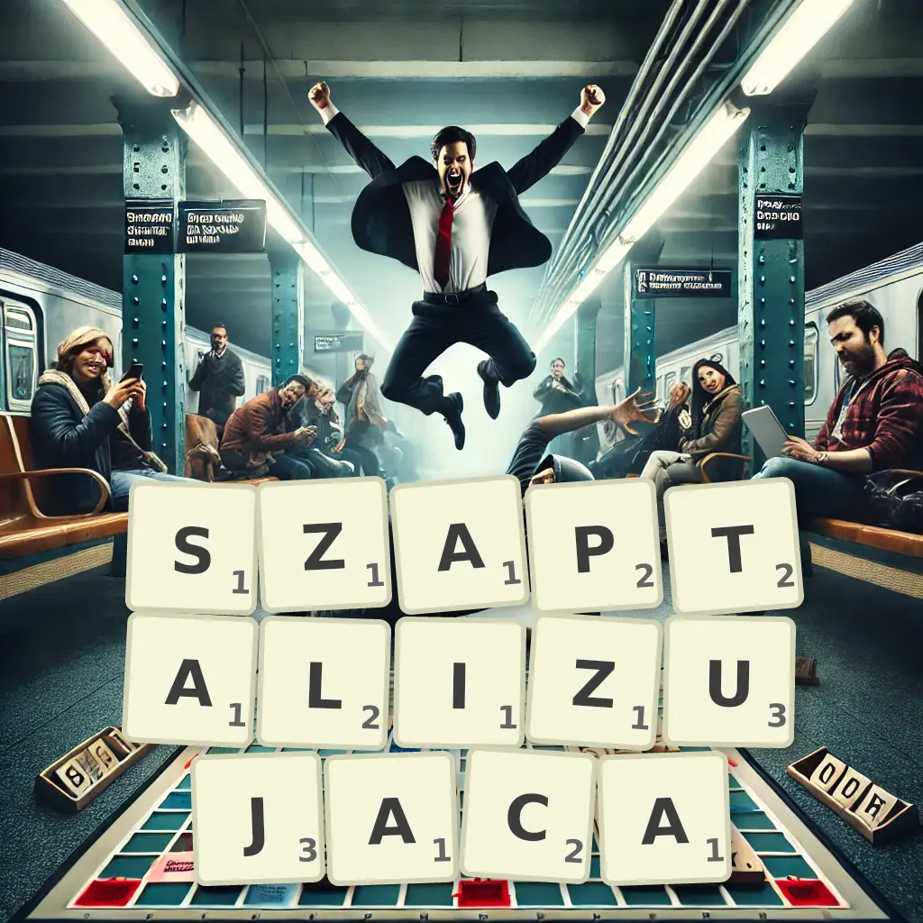 Słowa z liter SZAPTALIZUJĄCĄ