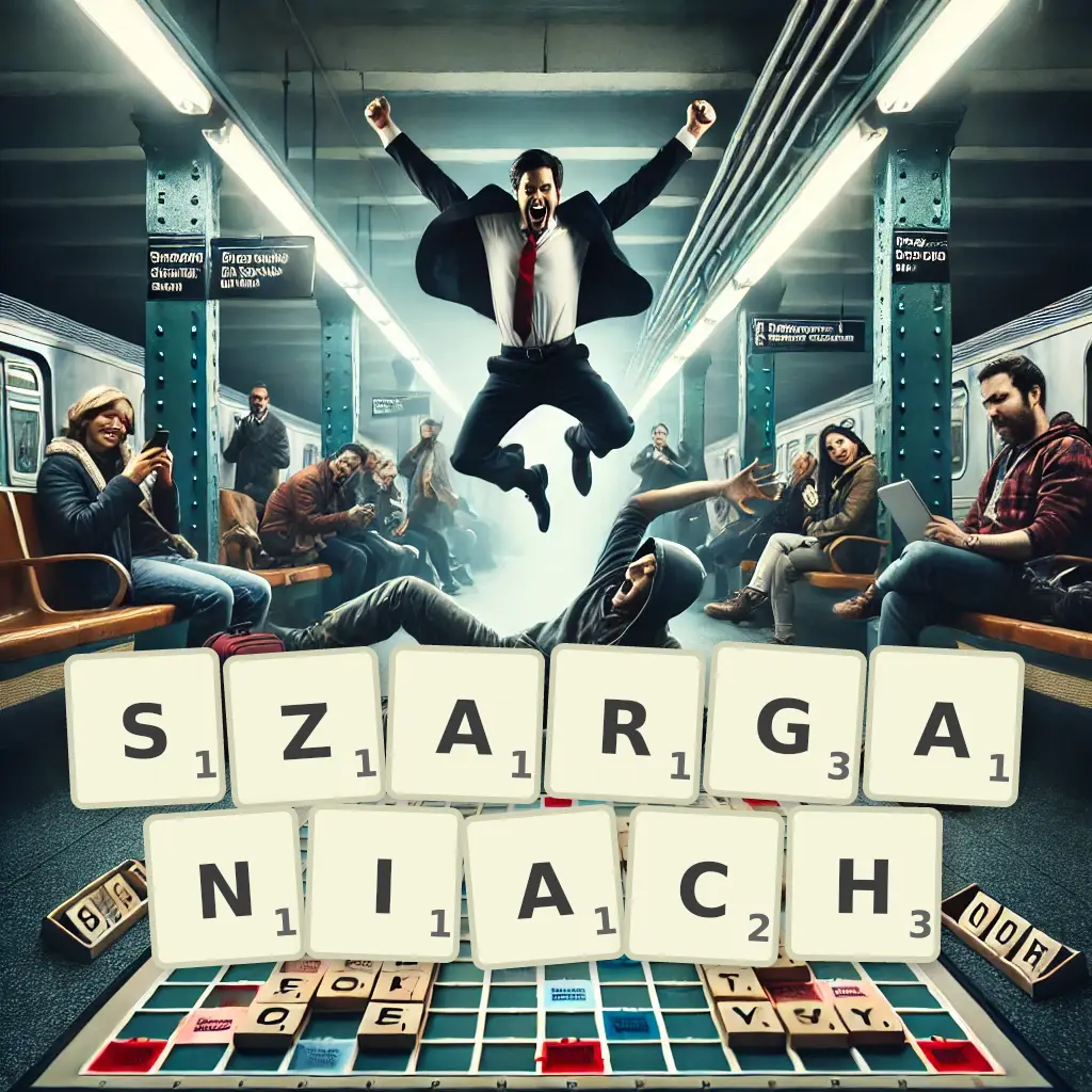 Słowa z liter SZARGANIACH