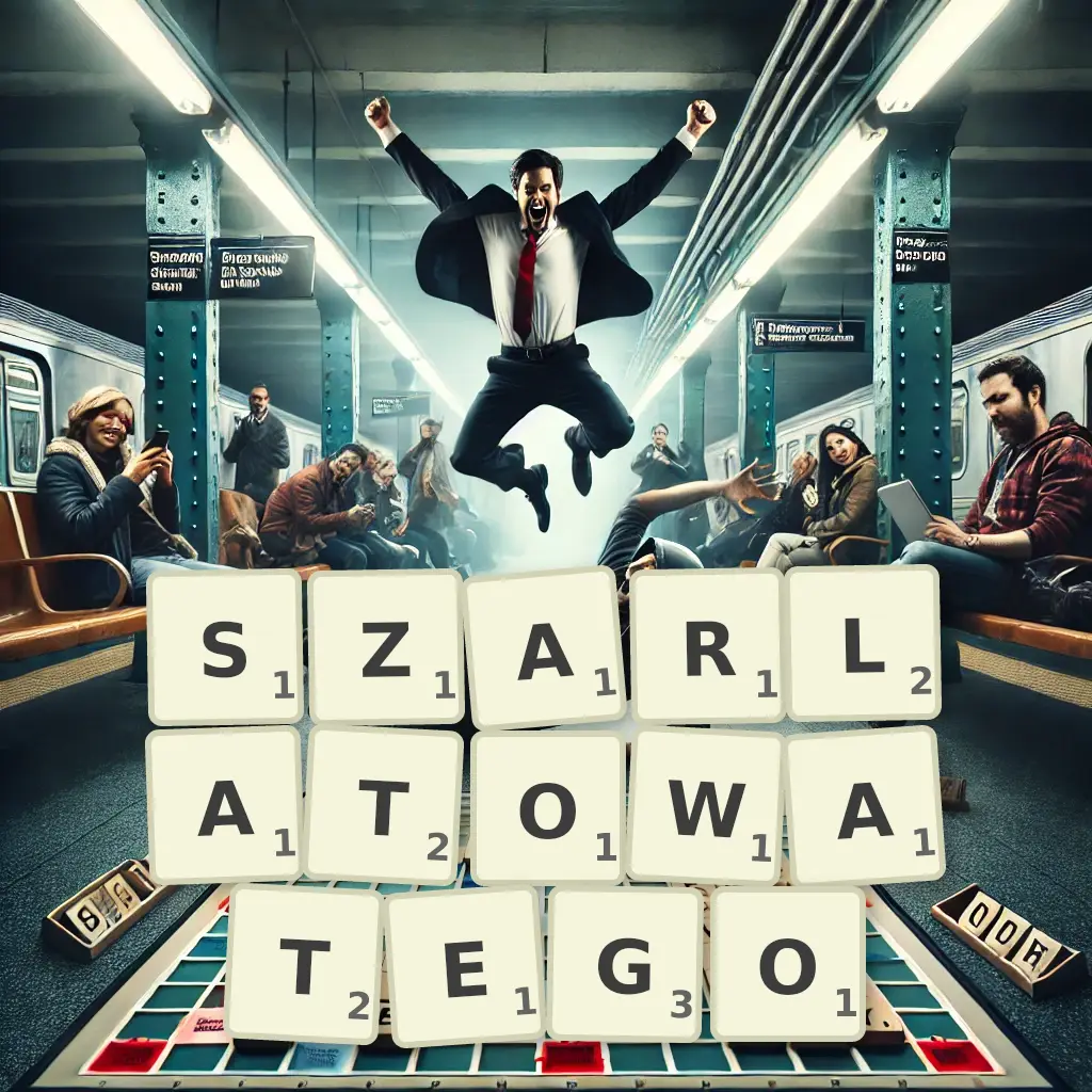 Słowa z liter SZARŁATOWATEGO