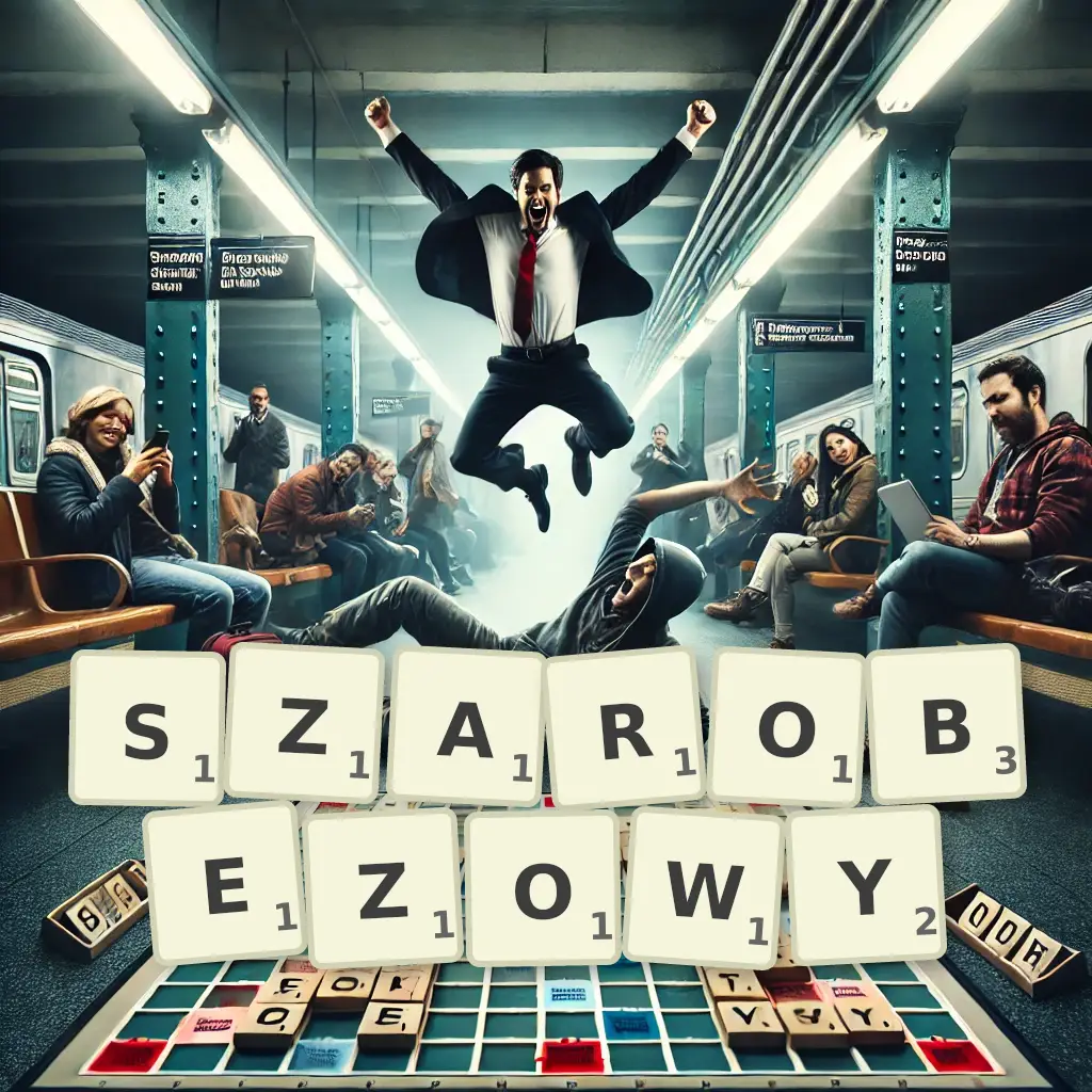 Słowa z liter SZAROBEŻOWY