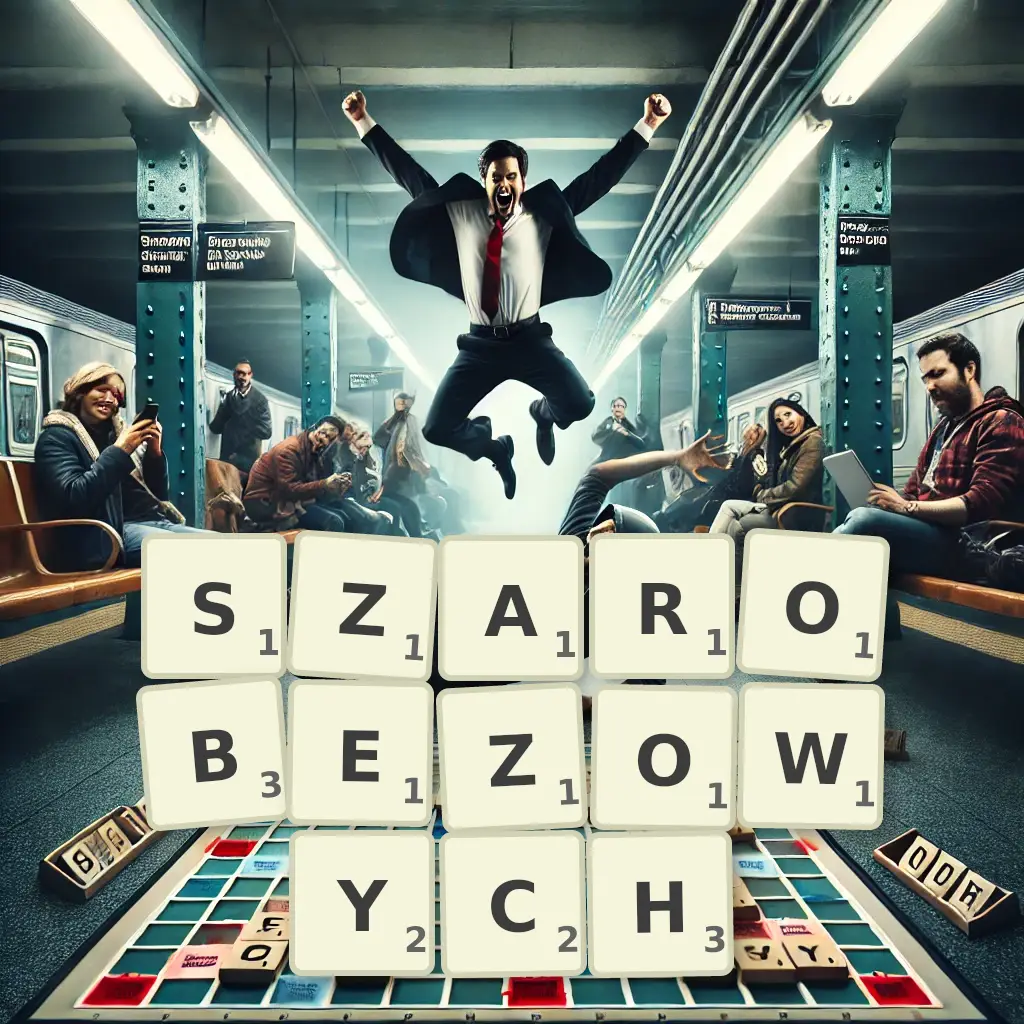Słowa z liter SZAROBEŻOWYCH