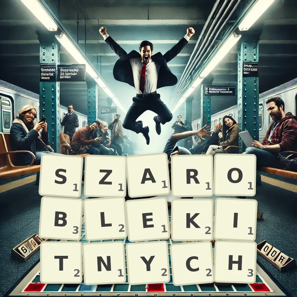 Słowa z liter SZAROBŁĘKITNYCH