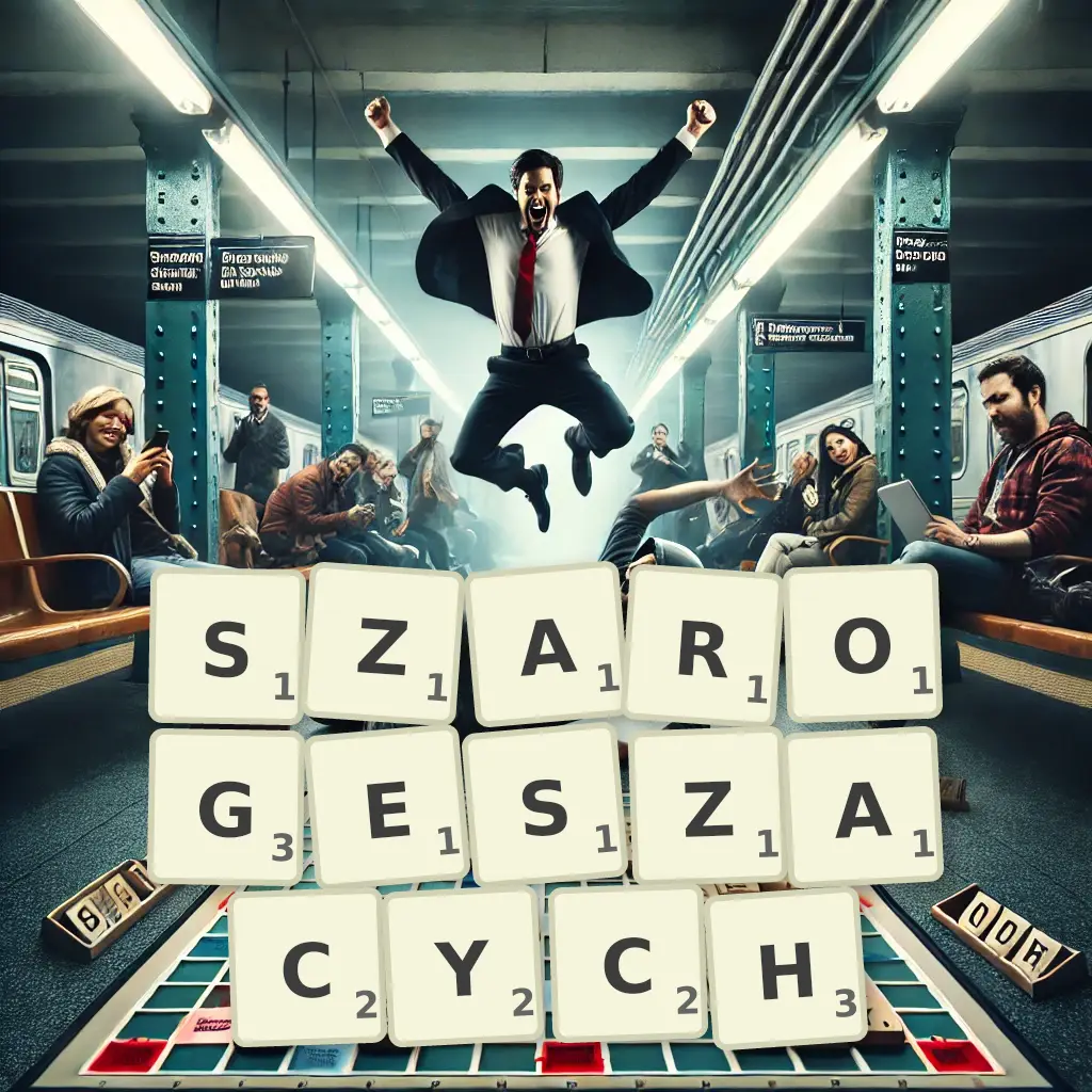 Słowa z liter SZAROGĘSZĄCYCH