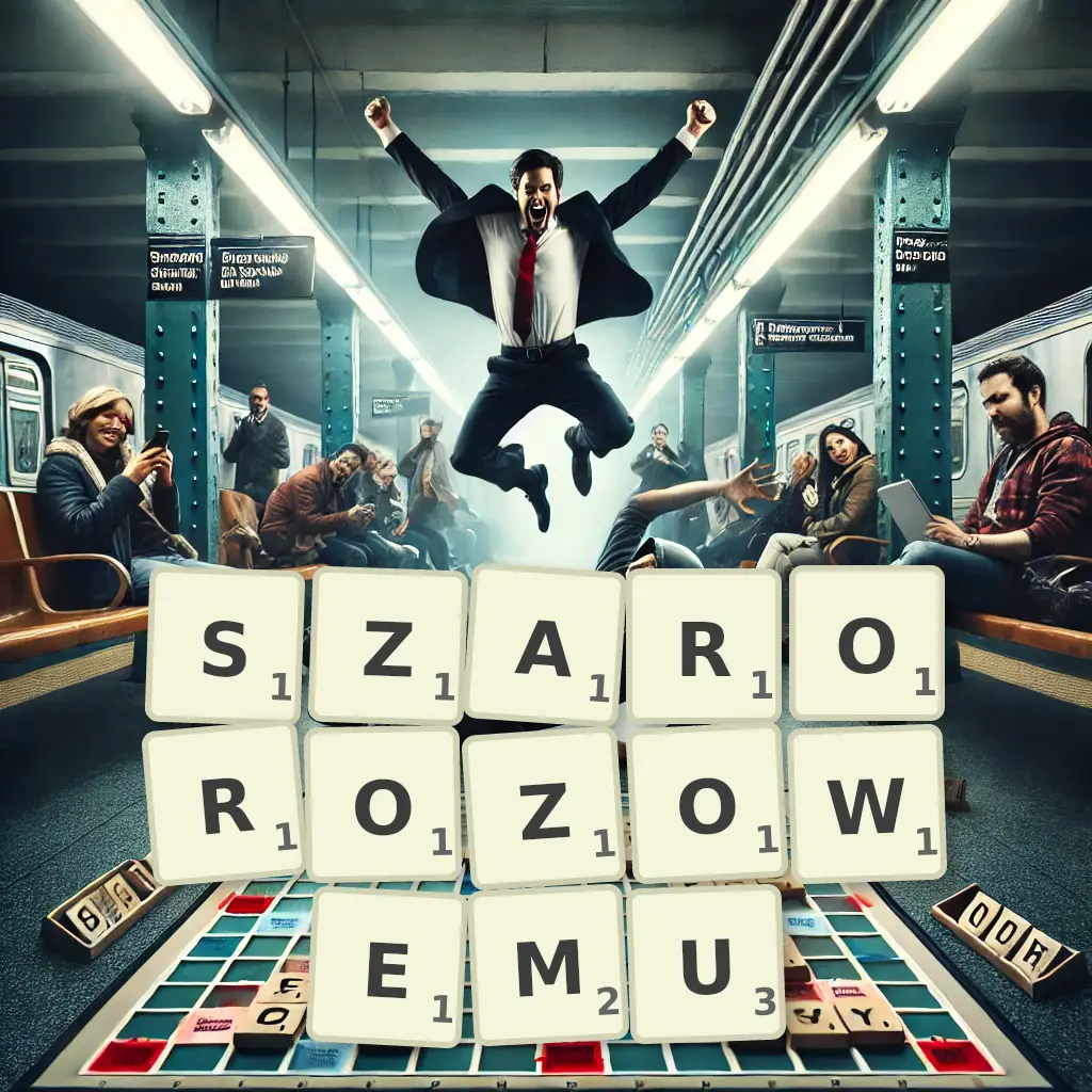 Słowa z liter SZARORÓŻOWEMU