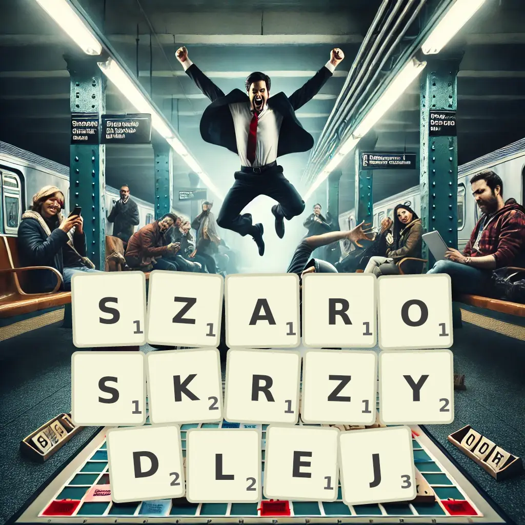 Słowa z liter SZAROSKRZYDŁEJ