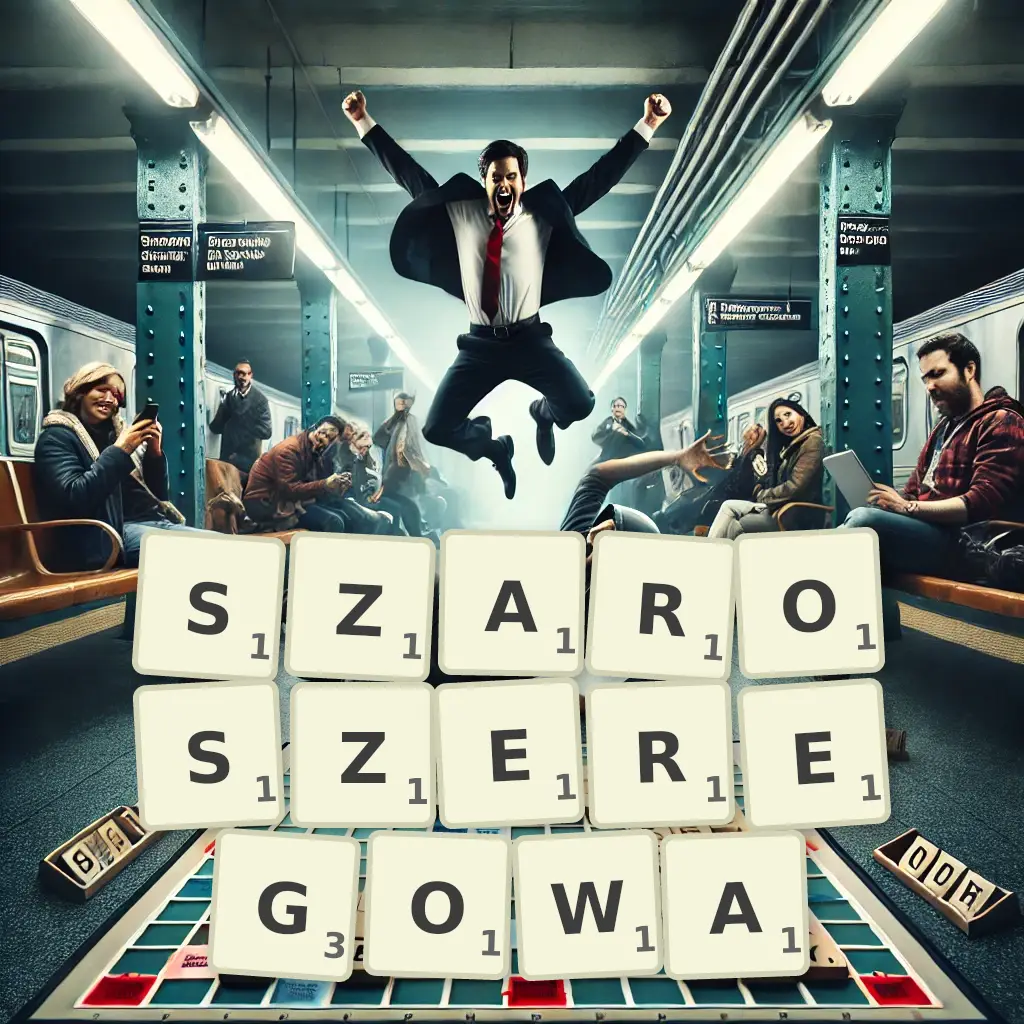 Słowa z liter SZAROSZEREGOWĄ