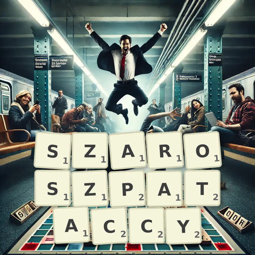Słowa z liter SZAROSZPATACCY
