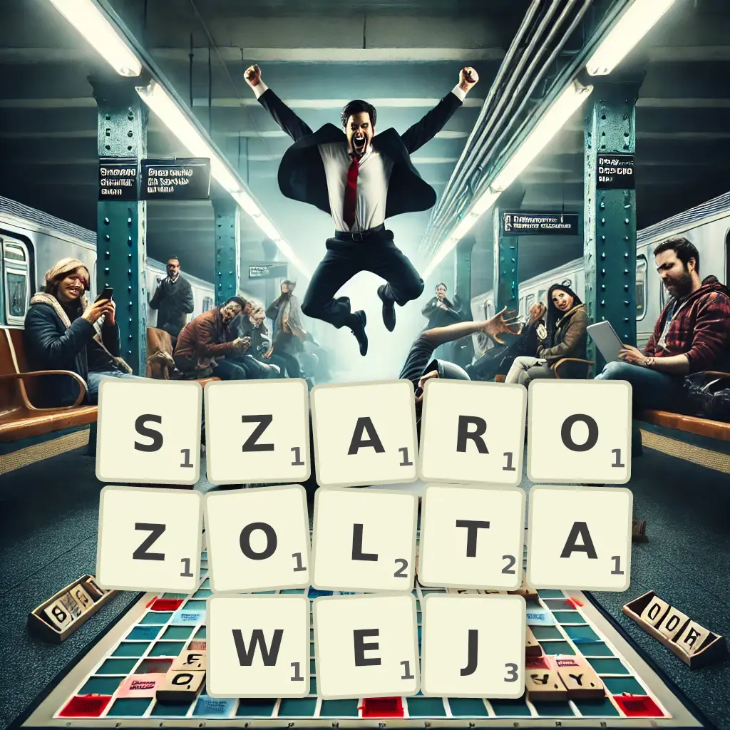 Słowa z liter SZAROŻÓŁTAWEJ