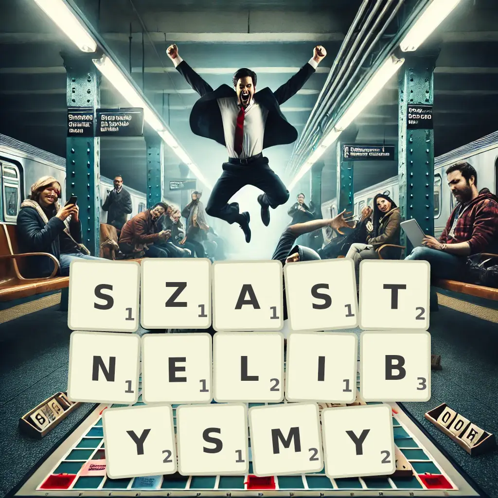 Słowa z liter SZASTNĘLIBYŚMY