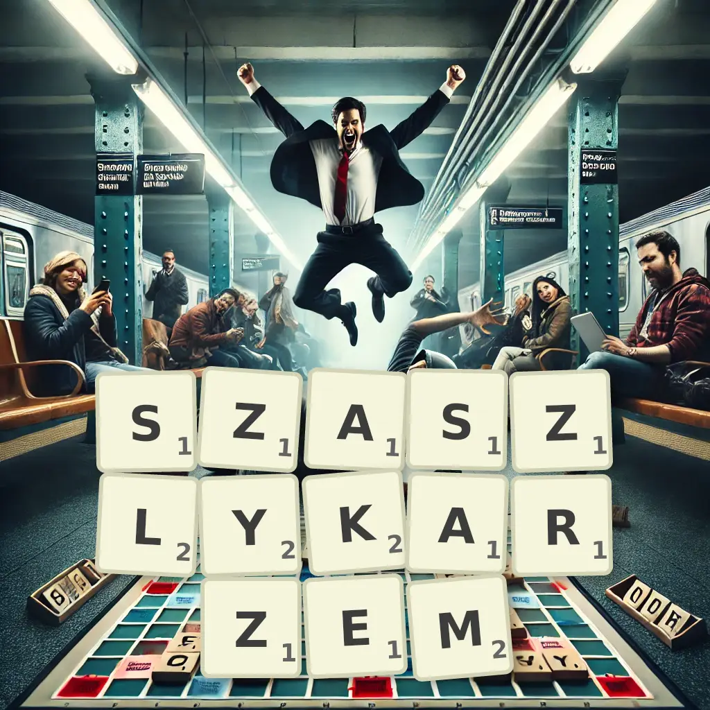 Słowa z liter SZASZŁYKARZEM