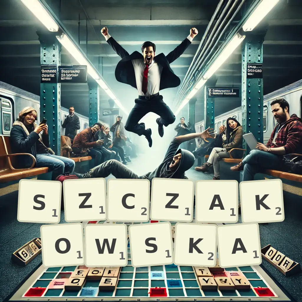 Słowa z liter SZCZAKOWSKĄ