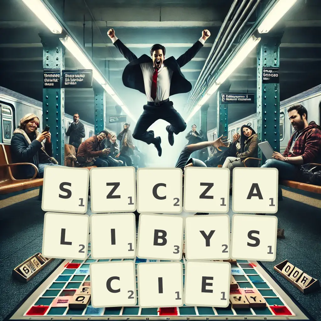 Słowa z liter SZCZALIBYŚCIE