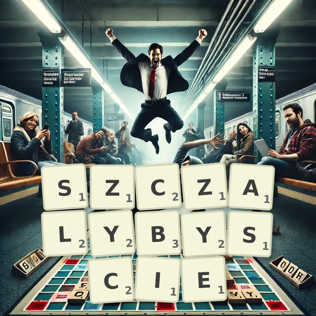 Słowa z liter SZCZAŁYBYŚCIE