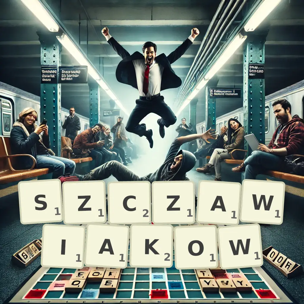 Słowa z liter SZCZAWIAKÓW
