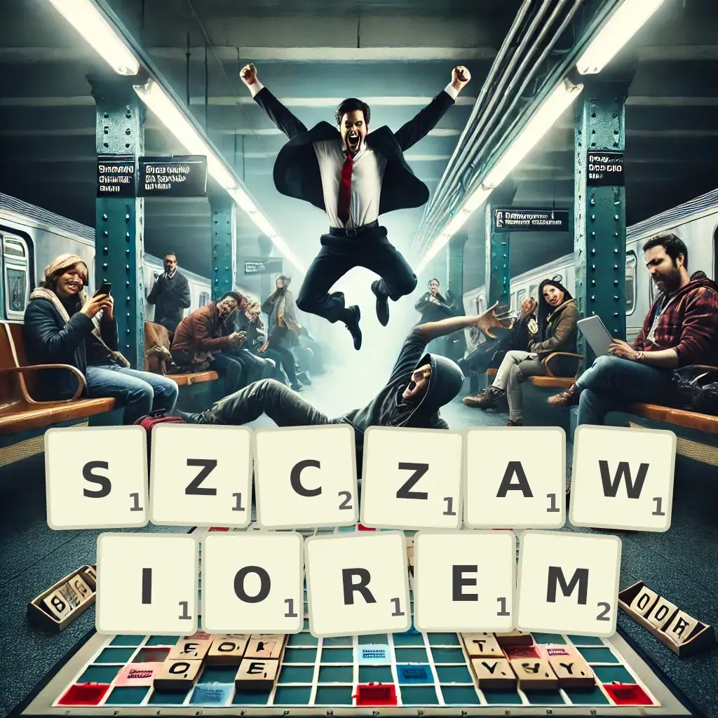 Słowa z liter SZCZAWIÓREM