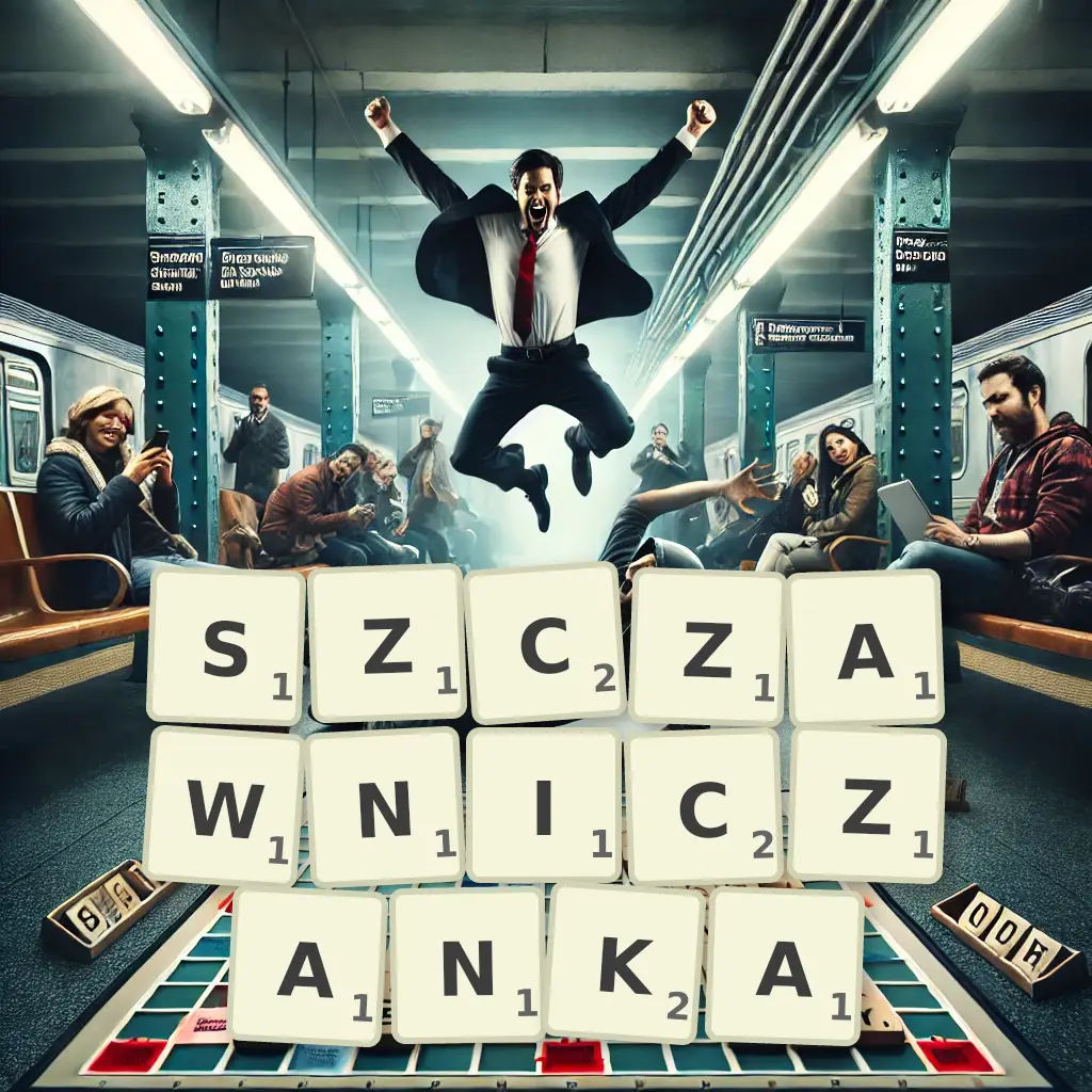 Słowa z liter SZCZAWNICZANKĄ