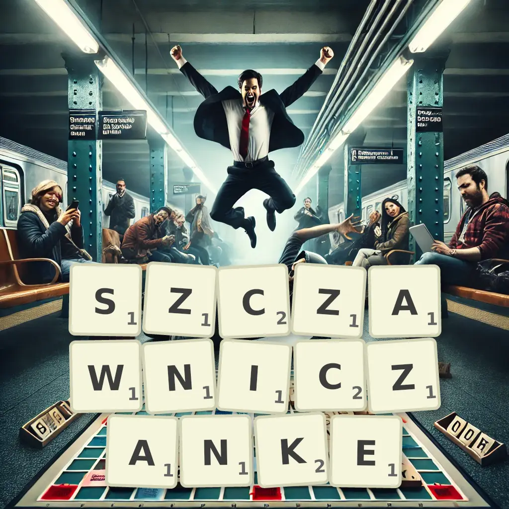 Słowa z liter SZCZAWNICZANKĘ