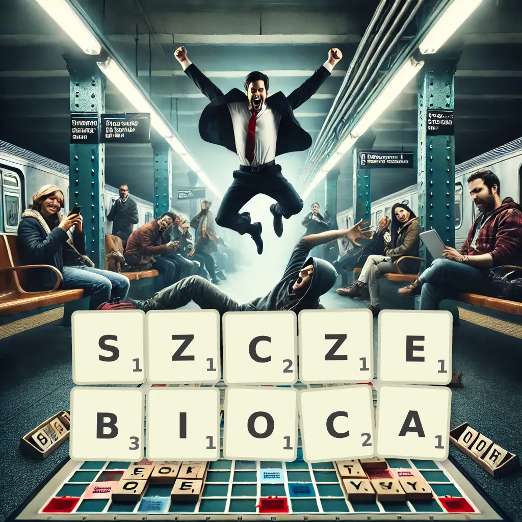 Słowa z liter SZCZEBIOCĄ