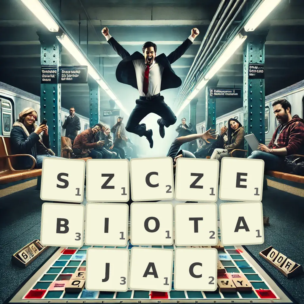 Słowa z liter SZCZEBIOTAJĄC