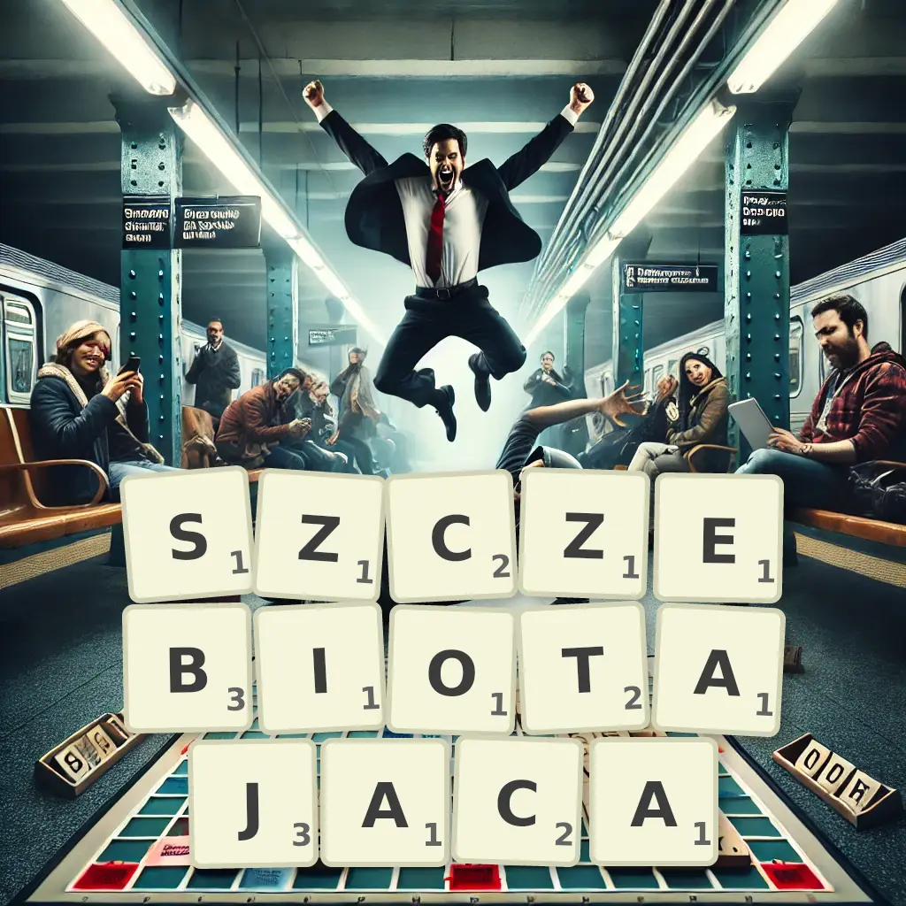 Słowa z liter SZCZEBIOTAJĄCĄ