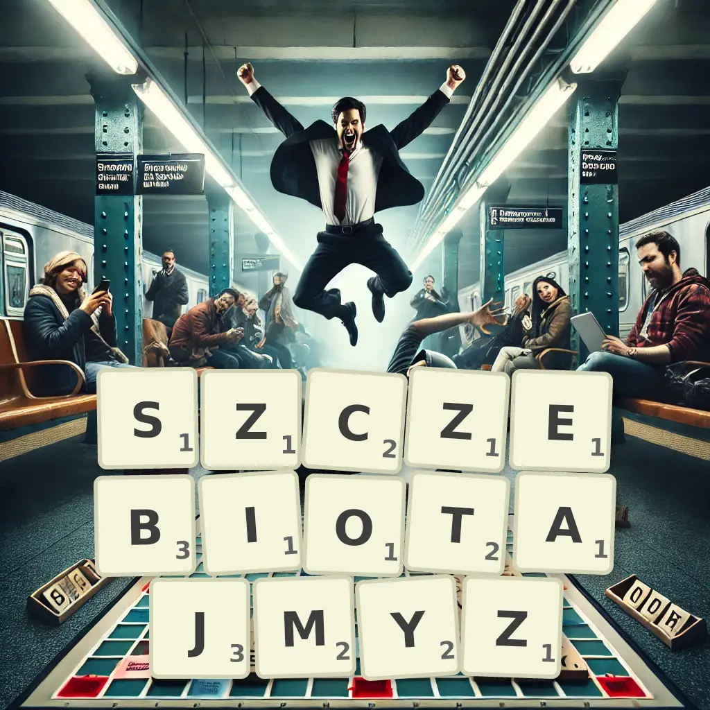 Słowa z liter SZCZEBIOTAJMYŻ